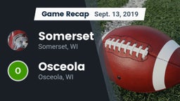 Recap: Somerset  vs. Osceola  2019