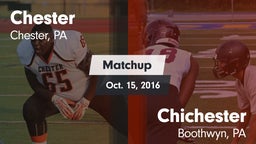 Matchup: Chester vs. Chichester  2016