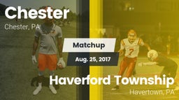 Matchup: Chester vs. Haverford Township  2017