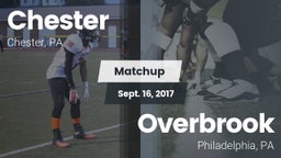 Matchup: Chester vs. Overbrook  2017