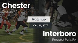 Matchup: Chester vs. Interboro  2017