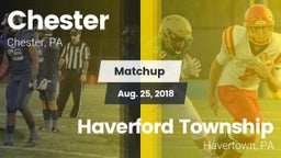 Matchup: Chester vs. Haverford Township  2018