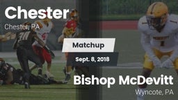 Matchup: Chester vs. Bishop McDevitt  2018