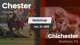 Matchup: Chester vs. Chichester  2018