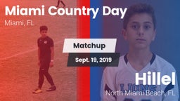 Matchup: Miami Country Day vs. Hillel  2019