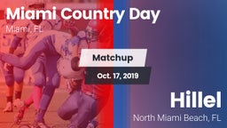 Matchup: Miami Country Day vs. Hillel  2019
