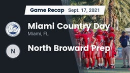 Recap: Miami Country Day  vs. North Broward Prep 2021