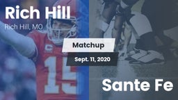 Matchup: Rich Hill vs. Sante Fe 2020