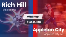Matchup: Rich Hill vs. Appleton City  2020