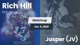 Matchup: Rich Hill vs. Jasper (JV) 2020