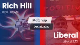 Matchup: Rich Hill vs. Liberal  2020