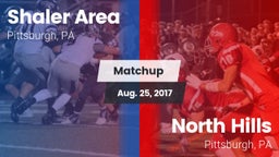 Matchup: Shaler Area vs. North Hills  2017