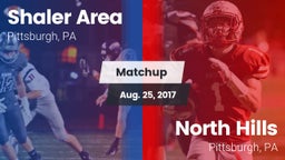 Matchup: Shaler Area vs. North Hills  2016