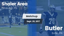 Matchup: Shaler Area vs. Butler  2017