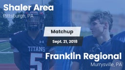 Matchup: Shaler Area vs. Franklin Regional  2018