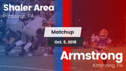 Matchup: Shaler Area vs. Armstrong  2018