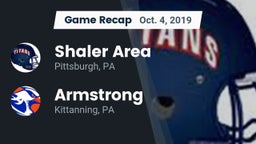 Recap: Shaler Area  vs. Armstrong  2019