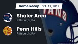 Recap: Shaler Area  vs. Penn Hills  2019