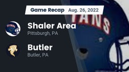 Recap: Shaler Area  vs. Butler  2022