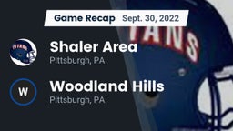 Recap: Shaler Area  vs. Woodland Hills  2022