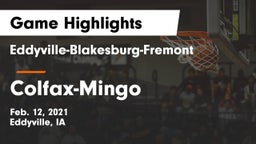 Eddyville-Blakesburg-Fremont vs Colfax-Mingo  Game Highlights - Feb. 12, 2021