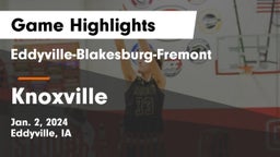 Eddyville-Blakesburg-Fremont vs Knoxville  Game Highlights - Jan. 2, 2024