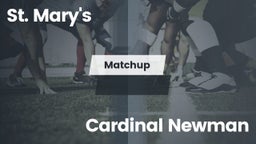 Matchup: St. Mary's High vs. Cardinal Newman  2016