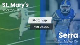 Matchup: St. Mary's High vs. Serra  2017