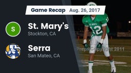 Recap: St. Mary's  vs. Serra  2017
