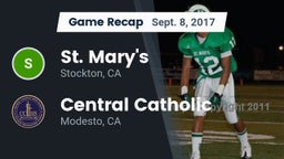Recap: St. Mary's  vs. Central Catholic  2017