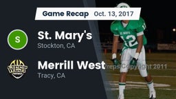 Recap: St. Mary's  vs. Merrill West  2017
