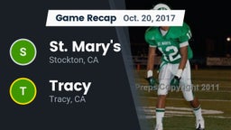 Recap: St. Mary's  vs. Tracy  2017