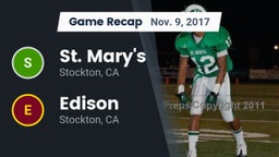 Recap: St. Mary's  vs. Edison  2017