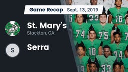 Recap: St. Mary's  vs. Serra 2019