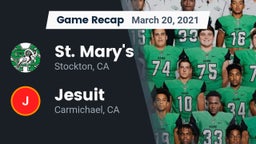Recap: St. Mary's  vs. Jesuit  2021