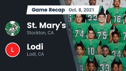 Recap: St. Mary's  vs. Lodi  2021