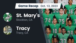 Recap: St. Mary's  vs. Tracy  2023