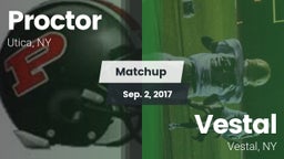Matchup: Proctor vs. Vestal  2017