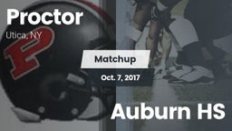 Matchup: Proctor vs. Auburn HS 2017
