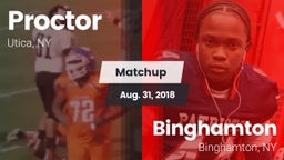 Matchup: Proctor vs. Binghamton  2018