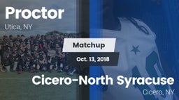 Matchup: Proctor vs. Cicero-North Syracuse  2018