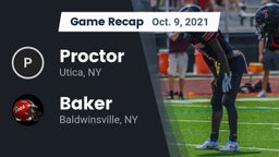 Recap: Proctor  vs. Baker  2021
