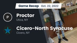 Recap: Proctor  vs. Cicero-North Syracuse  2022