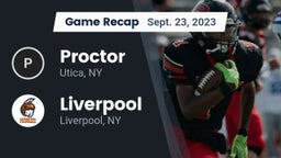 Recap: Proctor  vs. Liverpool  2023