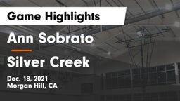 Ann Sobrato  vs Silver Creek  Game Highlights - Dec. 18, 2021