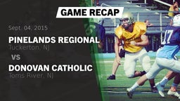 Recap: Pinelands Regional  vs. Donovan Catholic  2015