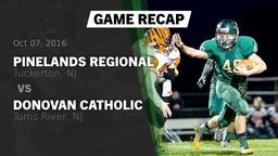 Recap: Pinelands Regional  vs. Donovan Catholic  2016