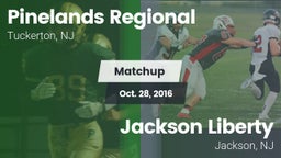 Matchup: Pinelands Regional vs. Jackson Liberty  2016