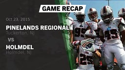 Recap: Pinelands Regional  vs. Holmdel  2015