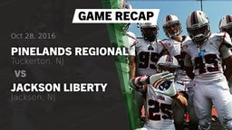 Recap: Pinelands Regional  vs. Jackson Liberty  2016